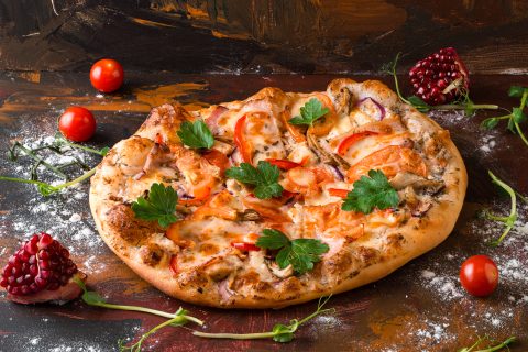 Мзиурицио с цыплёнком и гуанчале